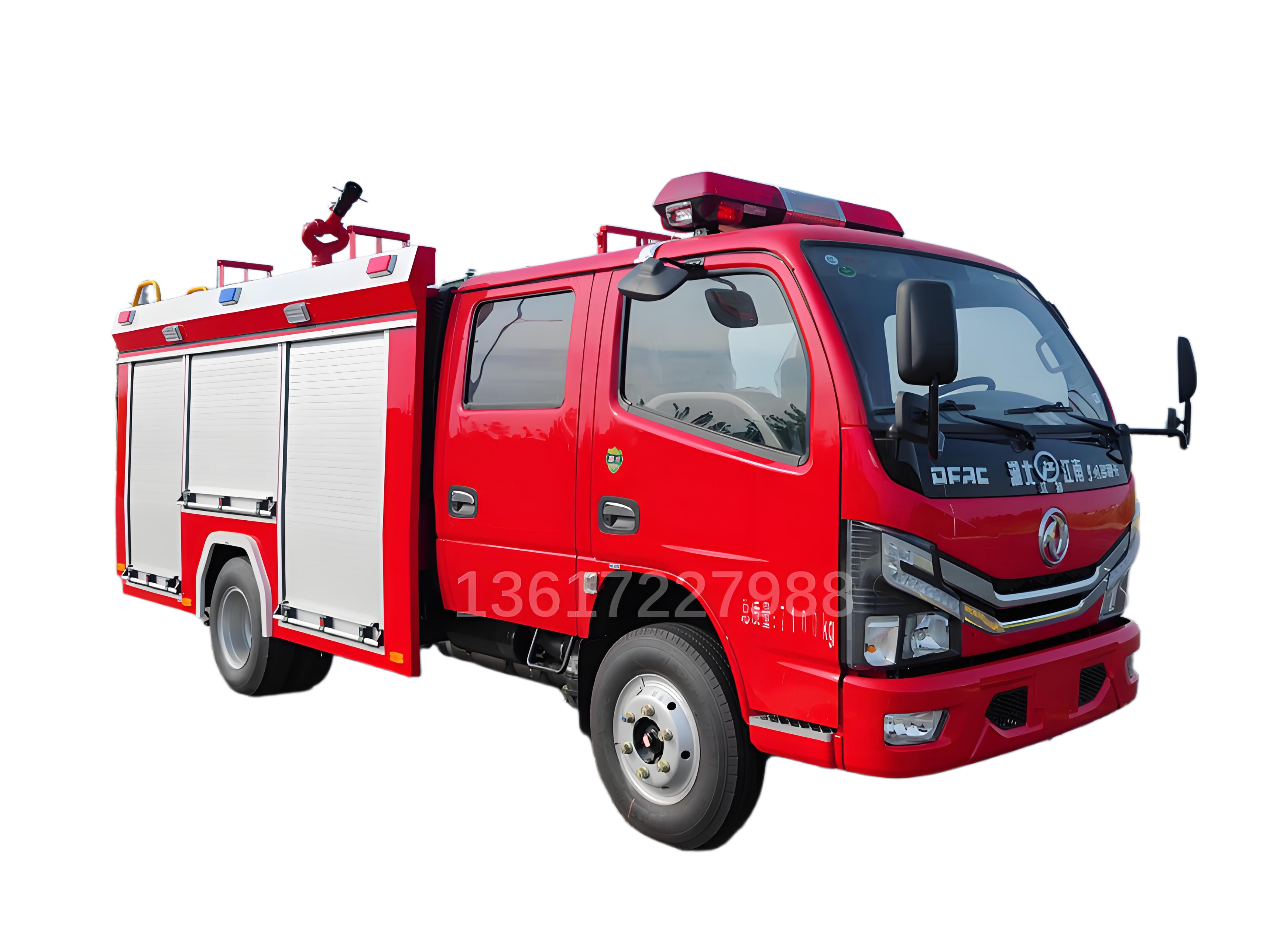 東風小多利卡泡沫消防車