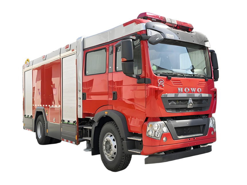 豪沃8.3噸泡沫消防車