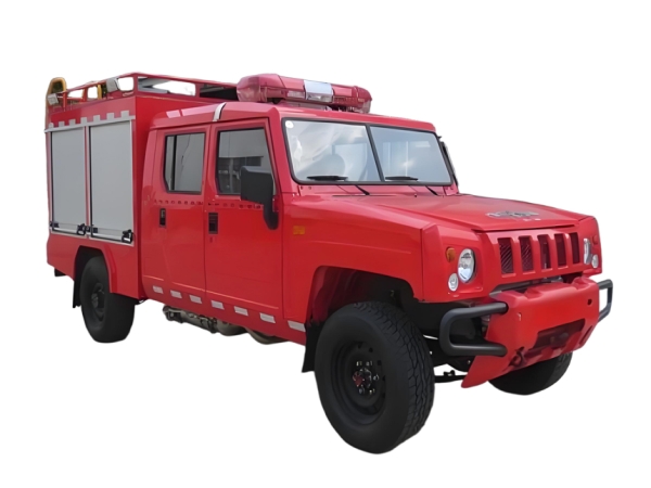 4×4雙排器材消防車