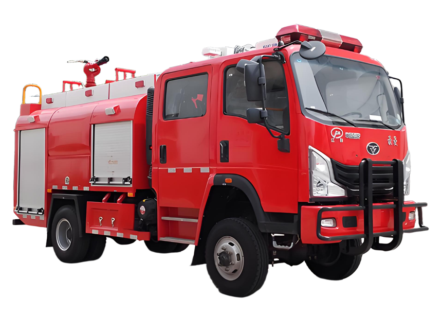 豪曼四驅(qū)水罐消防車